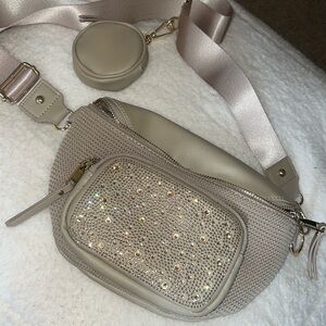 Sparkly Madden NYC Fanny Pack